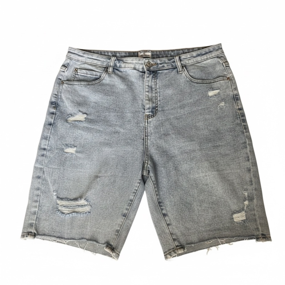 White Birch Jean shorts 2X